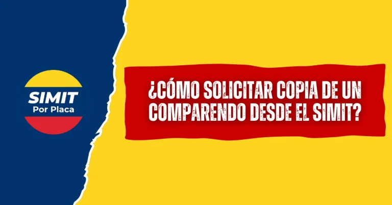 ¿Cómo solicitar Copia de un Comparendo Desde el SIMIT?